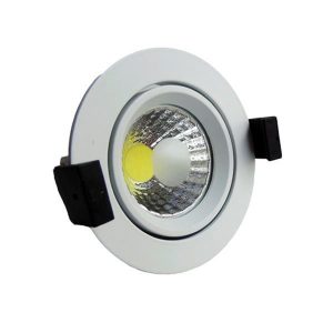 Beépíthető fehér kör LED lámpa 8W