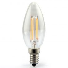 E14 LED filament gyertya 4W