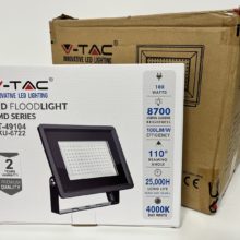 Fekete LED reflektor 100W csomag, 7+3db ingyenes