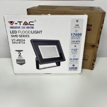 Fekete LED reflektor 200W, 4+1db ingyenes